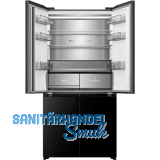 HISENSE French Door K�hl-Gefrierkombination RQ768N4GBE Schwarz