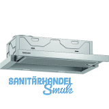 CONSTRUCTA Flachschirmhaube CD30677 mit Griffleiste Edelstahl 600 mm