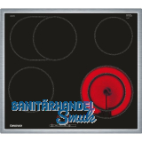 CONSTRUCTA Kochfeld CA323255 Glaskeramik Strahlungsheizung autark