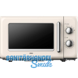 SILVA Retro Stand-Mikrowelle MW-R 25.3 Beige