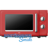 SILVA Retro Stand-Mikrowelle MW-R 25.3 Rot