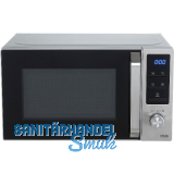 SILVA Stand-Mikrowelle MW-G 20.8 mit Grill Edelstahl