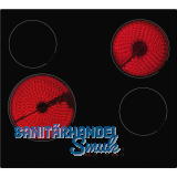 AMICA Kochfeld KMC 7B44 500 C Glaskermamik Strahlungsheizung autark