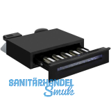 AMICA Einbau-Weinschublade WK 341 400 S Schwarz, 150 mm