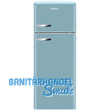 AMICA Retro Stand-K�hl-Gefrierkombination Top Freezer KGC 15632 T T�rkisblau