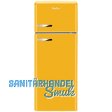 AMICA Retro Stand-K�hl-Gefrierkombination Top Freezer KGC 15633 Y Gelb
