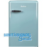 AMICA Retro Stand-K�hlschrank KS 15612 T mit Gefrierfach T�rkisblau