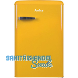 AMICA Retro Stand-K�hlschrank KS 15613 Y mit Gefrierfach Gelb
