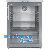 LIEBHERR Stand-Getr�nkek�hlschrank unterbauf�hig FKUv 1663 Edelstahl, 830 mm