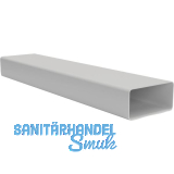 OPTIMAIRO Flachkanal 111 x 54 1000 mm Kunststoff wei�