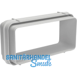 OPTIMAIRO Flachkanalverbinder 111 x 54 Kunststoff wei�