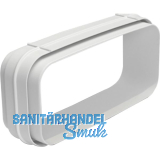 OPTIMAIRO Flachkanalverbinder 175 x 80 Kunststoff wei�