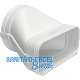 OPTIMAIRO �bergangsst�ck NW 125/175 x 80 Kunststoff wei�