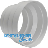 OPTIMAIRO Reduzierst�ck NW 125/NW 100 Kunststoff wei�