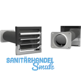 OPTIMAIRO Mauerkasten NW 125 Kunststoff wei�/Edelstahl