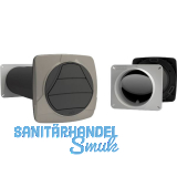 OPTIMAIRO Thermo-Mauerkasten Aeroboy Eco NW 125 Kunststoff anthrazit/grau