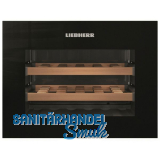 LIEBHERR Einbau-Weink�hlschrank WKEgb 582 Schwarz, Nischenh�he 450 mm