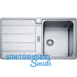 SOLIDO 2D-Sp�le HDX 214, 860 x 510 mm Edelstahl, reversibel