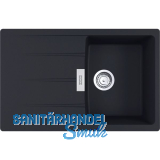 SOLIDO 2D-Sp�le Centro CNG 611-78, 780 x 500 reversibel, Schwarz matt