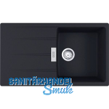 SOLIDO 2D-Sp�le Centro CNG 611-86, 860 x 500 reversibel, Schwarz matt