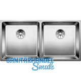 BLANCO 2D-Sp�le Andano 400/400-IF Edelstahl
