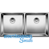 BLANCO Unterbau-Sp�le Andano 400/400-U Edelstahl