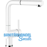 BLANCO K�chenarmatur Linus-S 516692 druckfest Wei�
