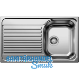 SOLIDO Einbausp�le Tipo 45 S Edelstahl naturfinish, ohne Ablauffernbedienung