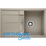 BLANCO Einbausp�le Metra 45 S mit Drehknopfgarnitur Tartufo, reversibel