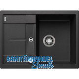 BLANCO Einbausp�le Metra 45 S Compact Anthrazit mit Drehknopfgarnitur, rev.