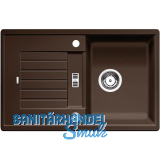 BLANCO Einbausp�le Zia 45 S Cafe mit Drehknopfgarnitur, reversibel