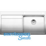 BLANCO 2D-Sp�le Divon II 5 S-IF Tropfteil links, Edelstahl