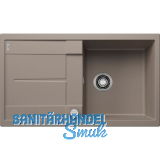 BLANCO Einbausp�le Metra 5 S Tartufo mit Drehknopfgarnitur, reversibel