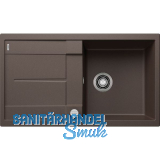 BLANCO Einbausp�le Metra 5 S Cafe mit Drehknopfgarnitur, reversibel