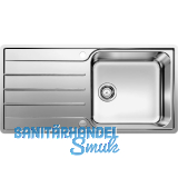 BLANCO 2D-Sp�le Lemis XL 6 S-IF Edelstahl reversibel