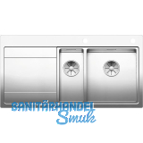 BLANCO 2D-Sp�le Divon II 6 S-IF Tropfteil links, Edelstahl