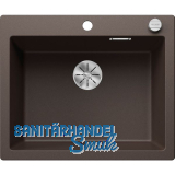 BLANCO Einbausp�le Pleon 6 mit Drehknopfgarnitur, Cafe