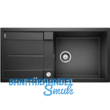 BLANCO Einbausp�le Metra XL 6 S Anthrazit mit Drehknopfgarnitur, reversibel