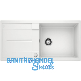 BLANCO Einbausp�le Metra XL 6 S Wei� mit Drehknopfgarnitur, reversibel