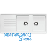 BLANCO Einbausp�le Zia 8 S ohne Drehknopf Wei�, reversibel