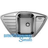 BLANCO 2D-Ecksp�le Lantos 9 E-IF Edelstahl