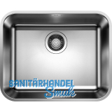 BLANCO Unterbau-Sp�le Supra 500-U, Edelstahl