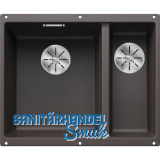 BLANCO Unterbau-Sp�le Subline 340/160-U Restebecken rechts, Felsgrau