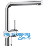 BLANCO K�chenarmatur Linus 517183 druckfest Edelstahl geb�rstet