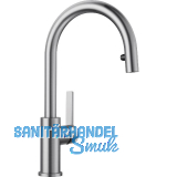 BLANCO K�chenarmatur Candor-S mit Schlauchauszug 523121 druckfest Edelstahl