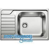 BLANCO Einbausp�le Dinas XL 6 S Compact mit Drehknopf Edelstahl reversibel