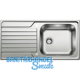 BLANCO Einbausp�le Dinas XL 6 S mit Drehknopf Edelstahl reversibel