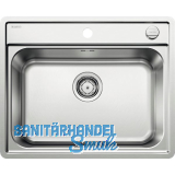 BLANCO 2D-Sp�le Lemis 6-IF Edelstahl mit AF reversibel