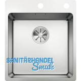 BLANCO 2D-Sp�le Andano 400-IF/A mit Push Control Edelstahl