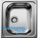 SOLIDO Einbausp�le Tipo 45 Edelstahl Naturfinish, reversibel